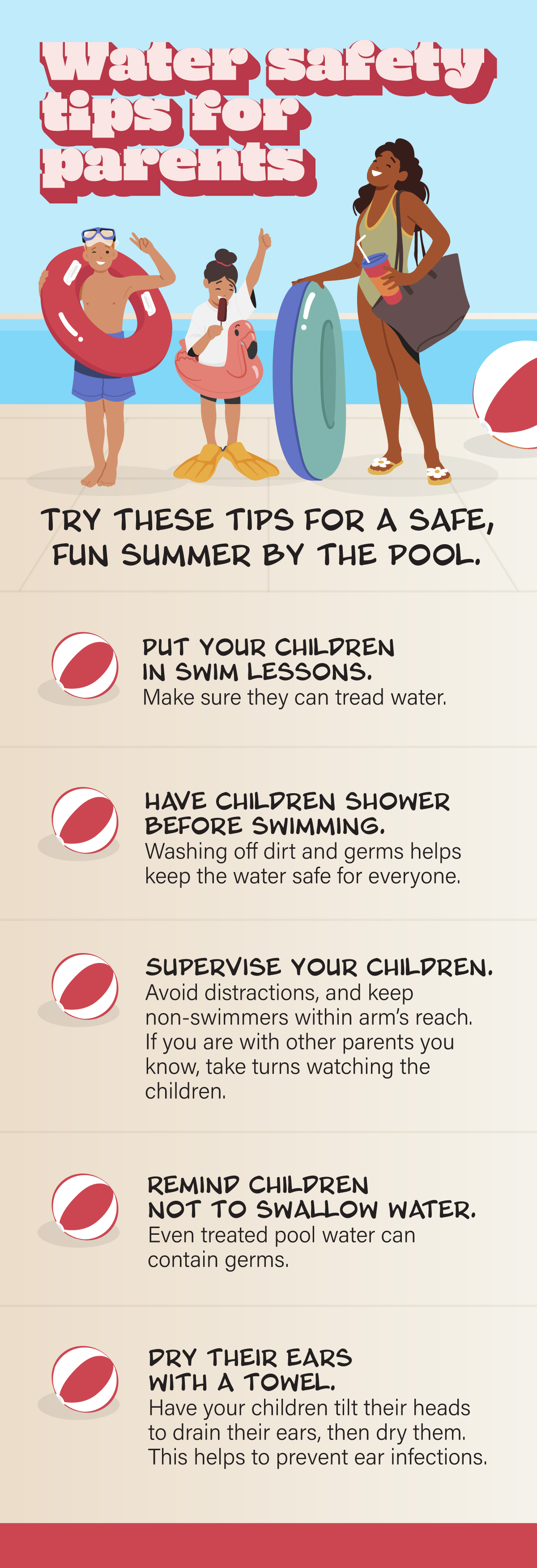 Water safety tips for parents | Prosser Memorial Health